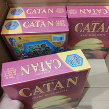 Load image into Gallery viewer, Settlers of Catan Strategy Board Game 5th Edition and Extension 5-6 Player Board Game Party  Trade Build Settle and Seafarers